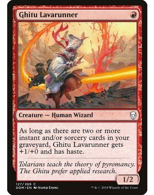 Magic: The Gathering Ghitu Lavarunner (127) Lightly Played