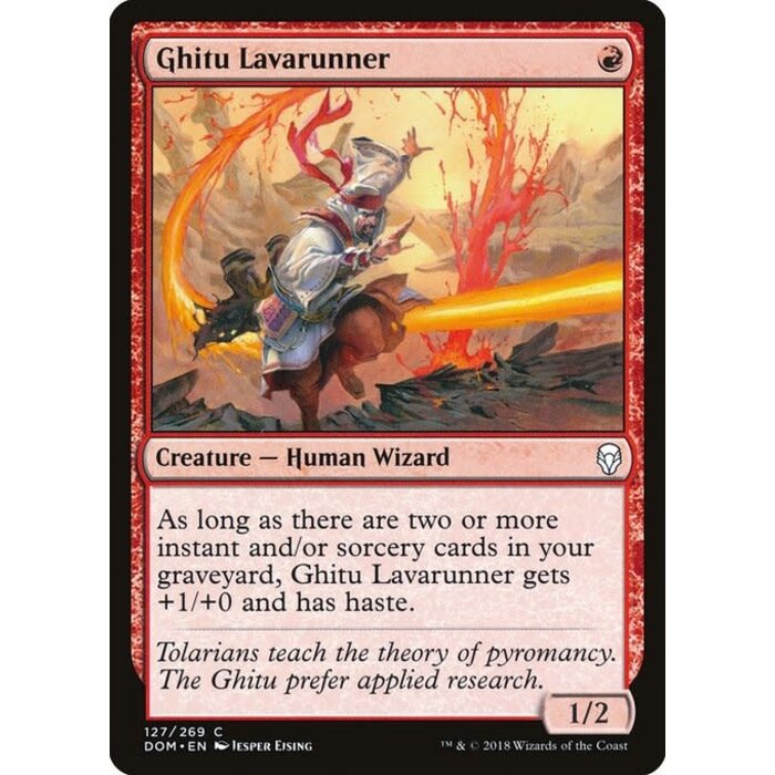 Magic: The Gathering Ghitu Lavarunner (127) Near Mint
