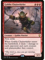 Magic: The Gathering Goblin Chainwhirler (129) Lightly Played