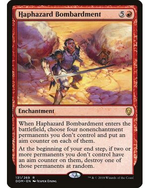 Magic: The Gathering Haphazard Bombardment (131) Lightly Played