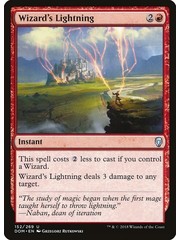 Magic: The Gathering Wizard's Lightning (152) Lightly Played