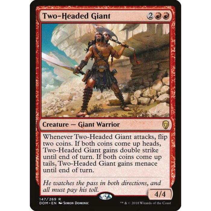 Magic: The Gathering Two-Headed Giant (147) Lightly Played