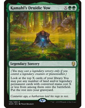 Magic: The Gathering Kamahl's Druidic Vow (166) Lightly Played