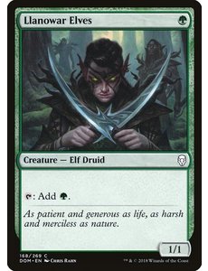 Magic: The Gathering Llanowar Elves (168) Lightly Played