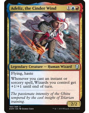 Magic: The Gathering Adeliz, the Cinder Wind (190) Lightly Played