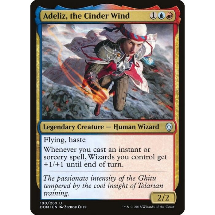 Magic: The Gathering Adeliz, the Cinder Wind (190) Lightly Played