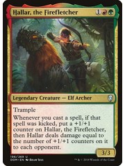 Magic: The Gathering Hallar, the Firefletcher (196) Heavily Played