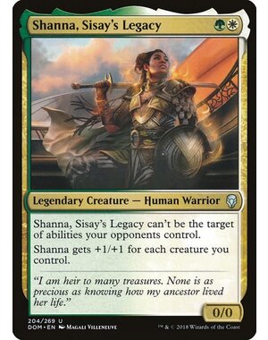 Magic: The Gathering Shanna, Sisay's Legacy (204) Lightly Played - German