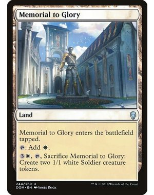 Magic: The Gathering Memorial to Glory (244) Damaged