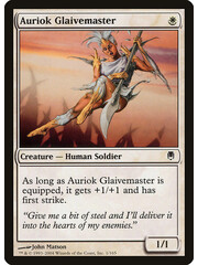 Magic: The Gathering Auriok Glaivemaster (001) Near Mint