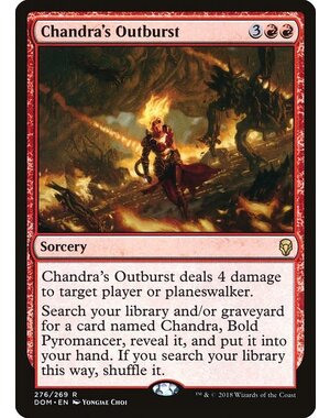 Magic: The Gathering Chandra's Outburst (276) Lightly Played