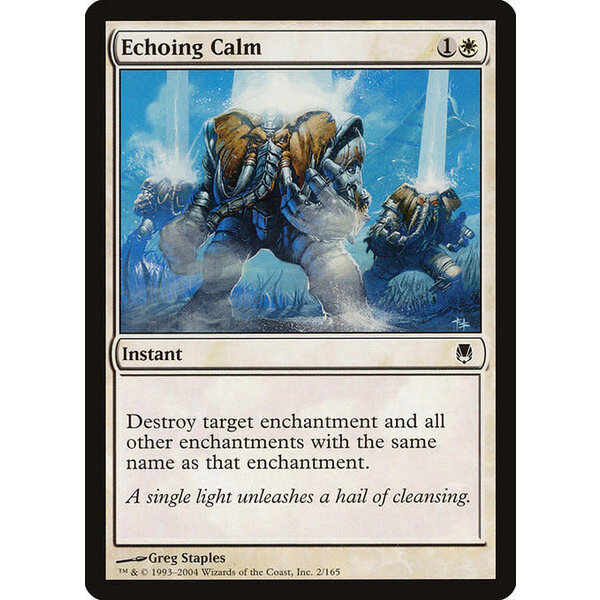 Magic: The Gathering Echoing Calm (002) Near Mint