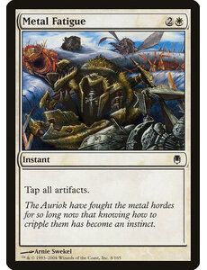 Magic: The Gathering Metal Fatigue (008) Moderately Played