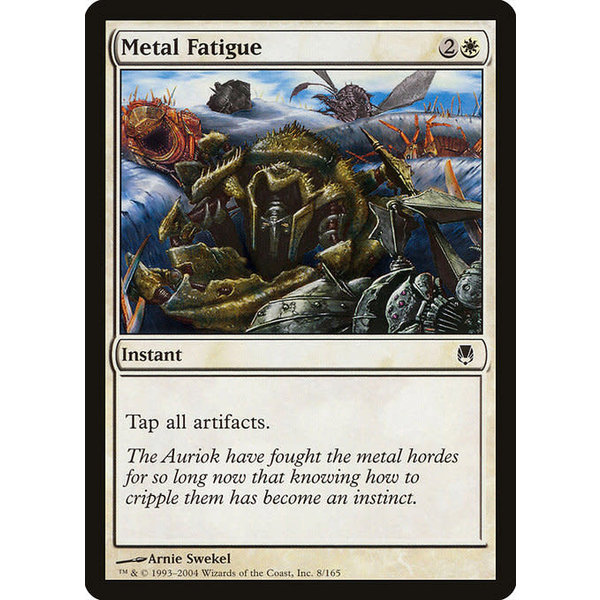 Magic: The Gathering Metal Fatigue (008) Moderately Played