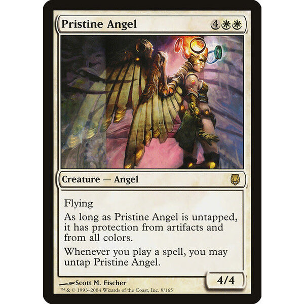 Magic: The Gathering Pristine Angel (009) Moderately Played