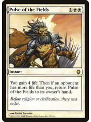 Magic: The Gathering Pulse of the Fields (011) Moderately Played