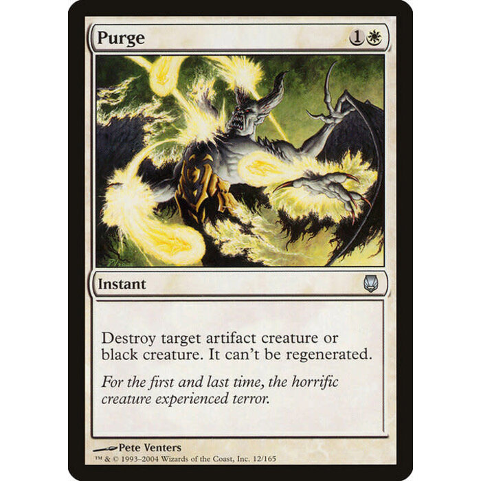 Magic: The Gathering Purge (012) Moderately Played