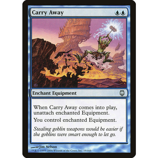 Magic: The Gathering Carry Away (019) Moderately Played