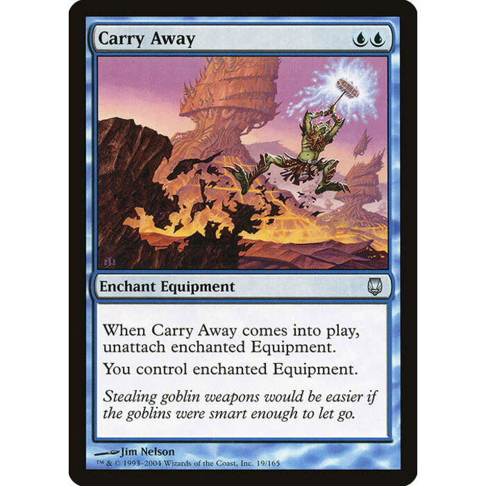 Magic: The Gathering Carry Away (019) Moderately Played