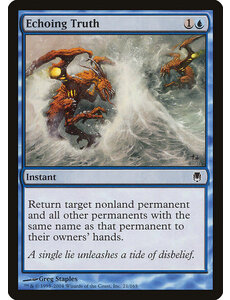 Magic: The Gathering Echoing Truth (021) Moderately Played