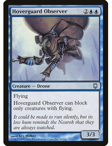 Magic: The Gathering Hoverguard Observer (022) Moderately Played