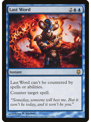 Magic: The Gathering Last Word (023) Moderately Played