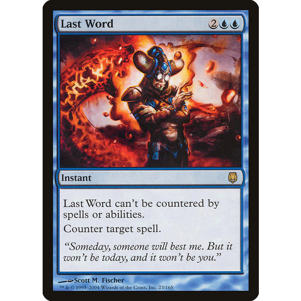 Magic: The Gathering Last Word (023) Moderately Played