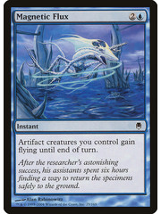 Magic: The Gathering Magnetic Flux (025) Moderately Played