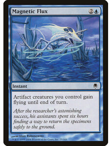 Magic: The Gathering Magnetic Flux (025) Moderately Played