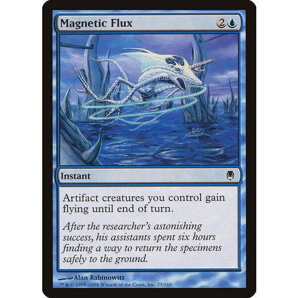 Magic: The Gathering Magnetic Flux (025) Moderately Played