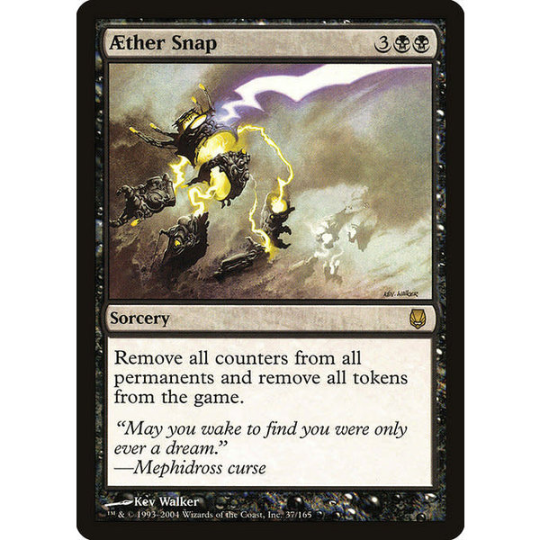 Magic: The Gathering Aether Snap (037) Moderately Played