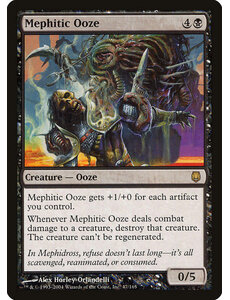 Magic: The Gathering Mephitic Ooze (047) Moderately Played
