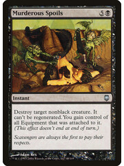 Magic: The Gathering Murderous Spoils (048) Damaged