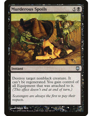 Magic: The Gathering Murderous Spoils (048) Damaged