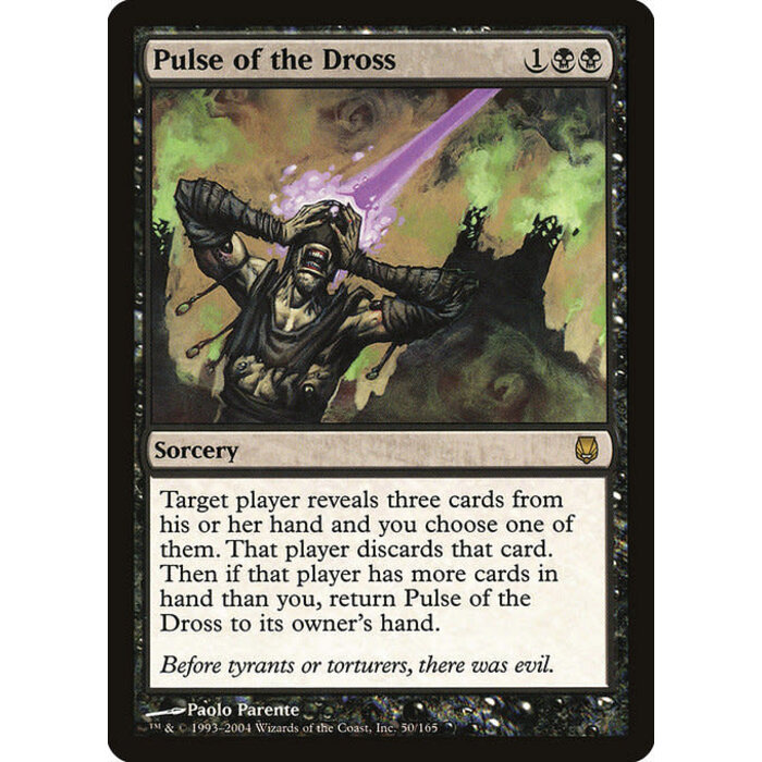 Magic: The Gathering Pulse of the Dross (050) Moderately Played