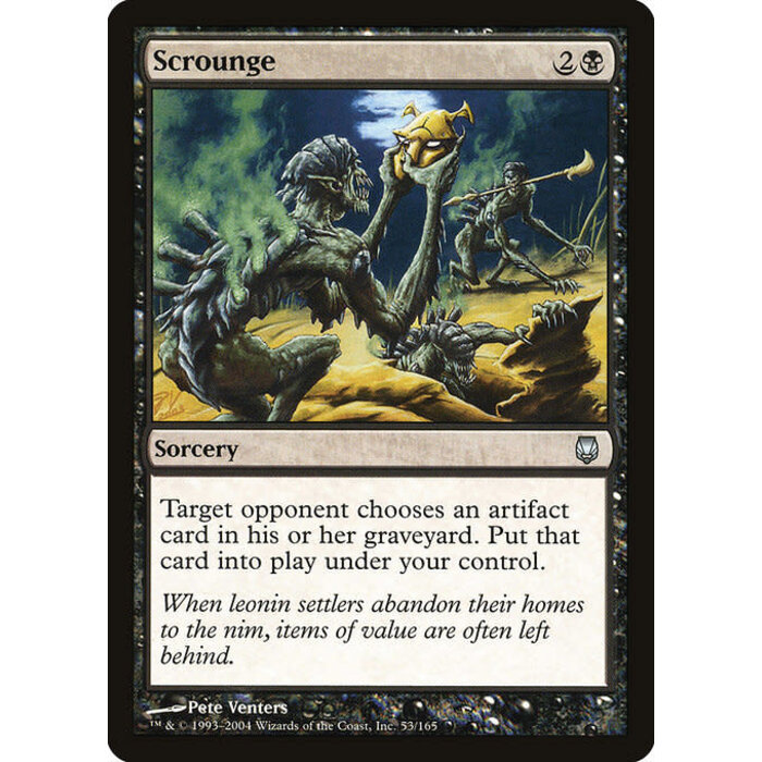 Magic: The Gathering Scrounge (053) Moderately Played