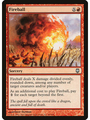 Magic: The Gathering Fireball (060) Damaged