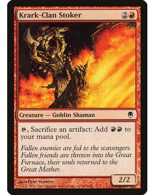 Magic: The Gathering Krark-Clan Stoker (065) Moderately Played