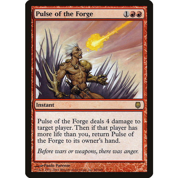 Magic: The Gathering Pulse of the Forge (066) Moderately Played