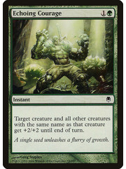 Magic: The Gathering Echoing Courage (074) Moderately Played