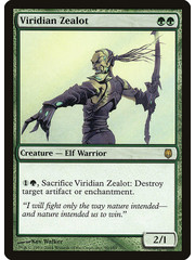 Magic: The Gathering Viridian Zealot (090) Moderately Played