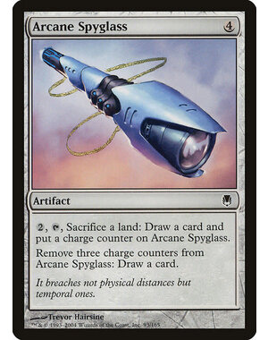 Magic: The Gathering Arcane Spyglass (093) Moderately Played