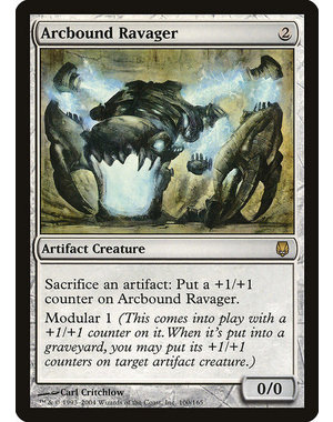 Magic: The Gathering Arcbound Ravager (100) Moderately Played