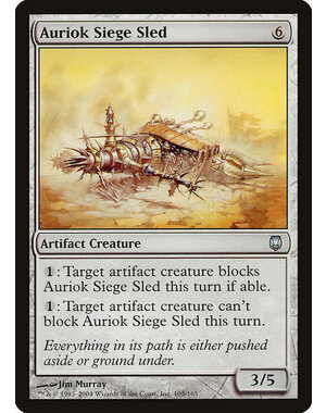 Magic: The Gathering Auriok Siege Sled (105) Moderately Played