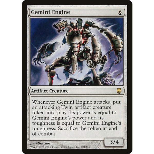 Magic: The Gathering Gemini Engine (121) Moderately Played