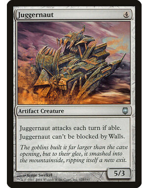 Magic: The Gathering Juggernaut (125) Moderately Played Foil