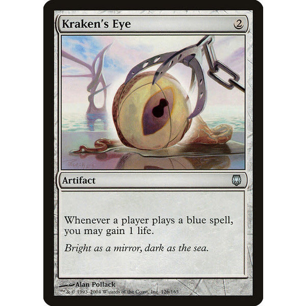 Magic: The Gathering Kraken's Eye (126) Moderately Played