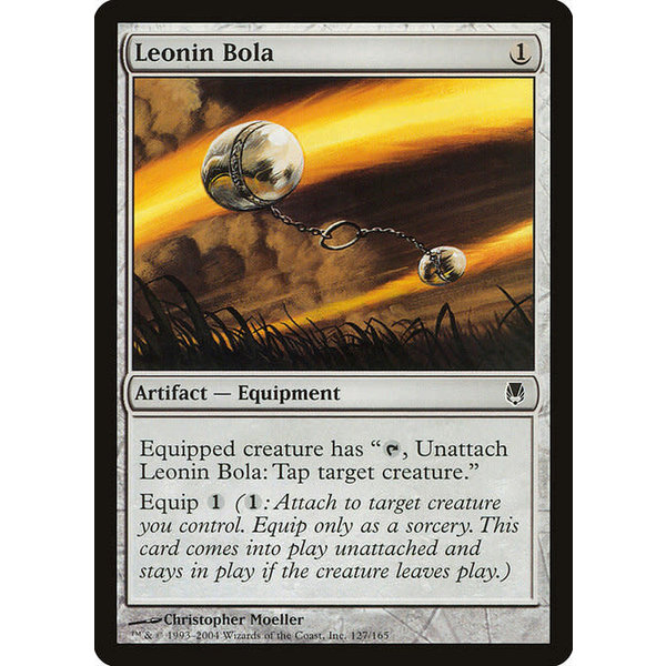 Magic: The Gathering Leonin Bola (127) Lightly Played