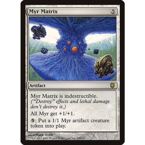 Magic: The Gathering Myr Matrix (132) Moderately Played - Japanese