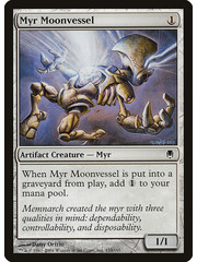Magic: The Gathering Myr Moonvessel (133) Moderately Played